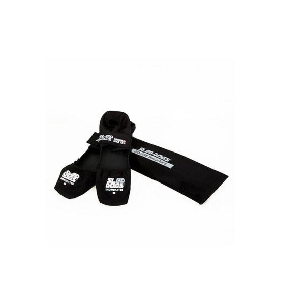 PEGAS Husa de protectie pentru Sled Dogs, ideala pentru protejarea talpii snowskate-urilor atunci cand te afli in afara partiei, Marime reglabila S (5-7) / 230-250 MM / EU 37-39, Culoare Negru