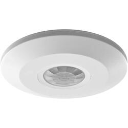 Senzor de miscare aplicat IR Vivalux BRAVO, 230V, IP20, Ø115x24.3mm, incandescent 2000W, LED 1000W, Alb