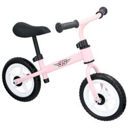 Bicicleta fara pedale, Eddy Toys, roz