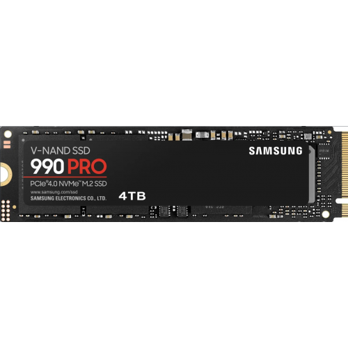 SSD Samsung MZ-V9P4T0BW, 990 PRO - 4TB - NVMe - M.2