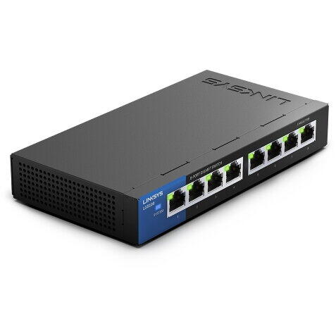 Linksys LGS108 8-Port Business Desktop Gigabit Switch