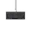 Satechi Slim W1 USB-C BACKLIT Wired Keyboard - US - Space Grey