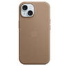 Apple iPhone 15 FineWoven Case w MagSafe - Taupe