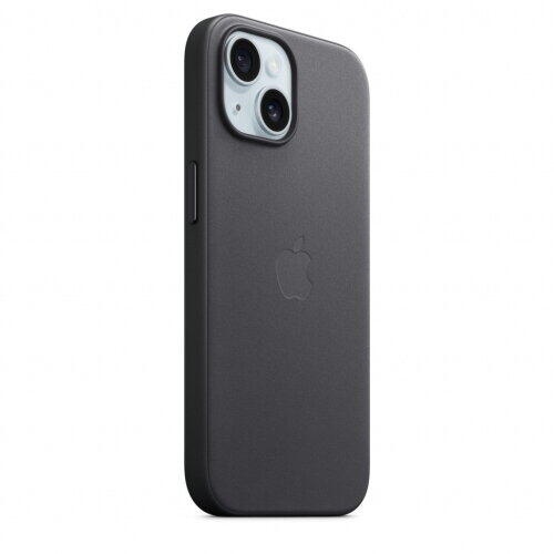 Apple iPhone 15 FineWoven Case w MagSafe - Black