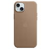 Apple iPhone 15 Plus FineWoven Case w MagSafe - Taupe