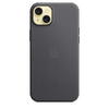 Apple iPhone 15 Plus FineWoven Case w MagSafe - Black