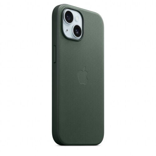 Apple iPhone 15 FineWoven Case w MagSafe - Evergreen