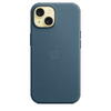 Apple iPhone 15 FineWoven Case w MagSafe - Pacific Blue