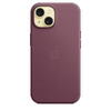 Apple iPhone 15 FineWoven Case w MagSafe - Mulberry