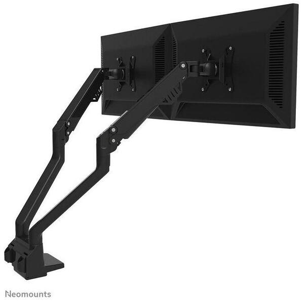 Brat dublu pt monitor Neomounts by Newstar, fullmotion 10"-32", greutate maxima suportata 8 kg per monitor, VESA min: 75x75 mm, VESA max: 100x100 mm, negru