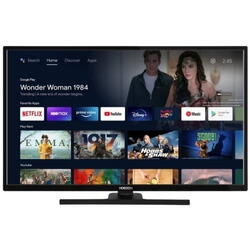 LED TV HORIZON HD-ANDROID 32HL7390H/C, 32 D-LED, HD (720p), HDR10 / HLG, Digital TV-Tuner DVB-S2/T2/C, CME 200Hz, Android TV 11.0 (Chromecast built-in) +GoogleAssistant +BT4.0, 1xLAN (RJ45), DLNA 1.5, Contrast 5000:1, 300 cd/m2, 1xCI+, 3xHDMI, 2xUSB, VESA