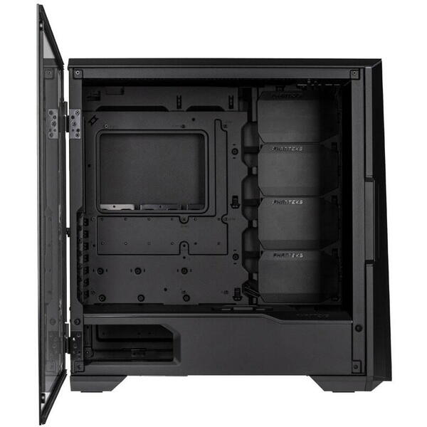 Carcasa PHANTEKS Eclipse G500A Mid-Tower Tempered Glass negru, Preinstalled fans 4x 140 mm