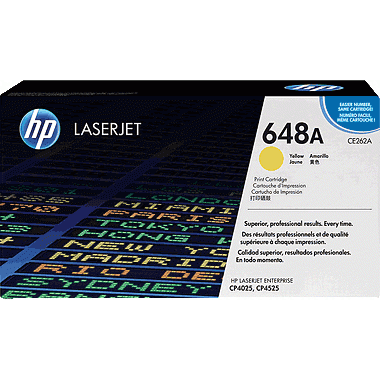 HP CE262A YELLOW TONER CARTRIDGE , Capacitate 11000 pagini, Compatibilitate : CP4025, CP4025 DN, CP4025 N, CP4025 XH, CP4520 DN, CP4520 N, CP4520 XH, CP4525, CP4525 DN, CP4525 N,  CP4525 XH.