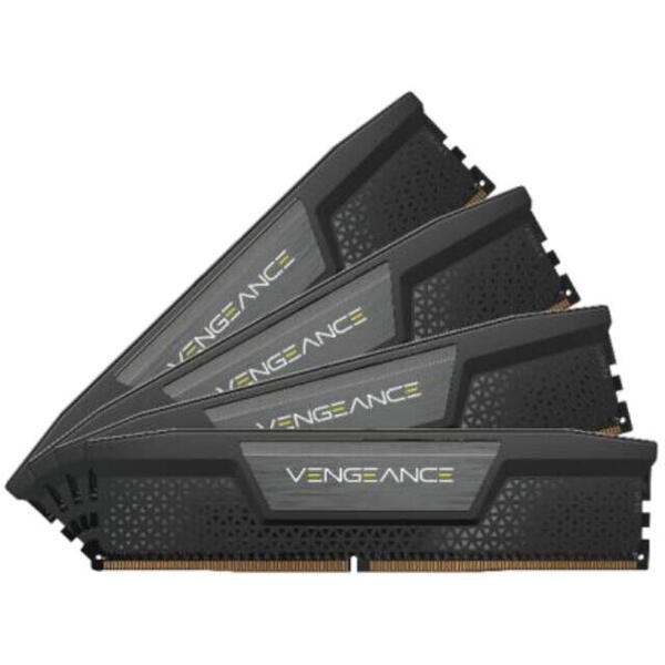 Corsair VENGEANCE DDR5 64GB (4x16GB) DDR5  6400 (PC5-51200) C32 1.4V Intel XMP - Negru