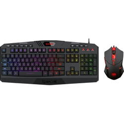 Kit tastatura si mouse Redragon S101 negru