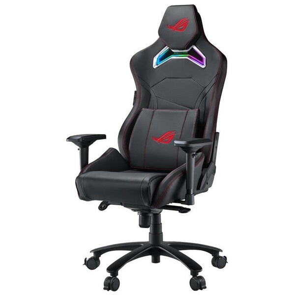 Scaun gaming ASUS ROG Chariot (SL300C) negru iluminare RGB