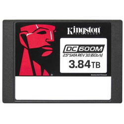 SSD Kingston, DC600M, 2.5", 3840GB, SATA 3.0 (6GB/s), R/W speed: 560MBs/530MBs