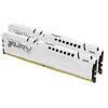 Memorie RAM Kingston, DIMM, DDR5, 32GB, 5600MHz, CL40, 1.35V, FURY Beast Whit, Kit of 2