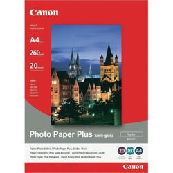 Hartie foto Canon PP-201S, dimensiune 10x15 cm, 50 coli, tip glossy, greutate 260g/m2