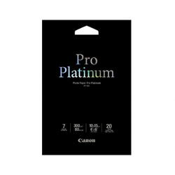 Hartie foto Canon PT-101, dimensiune 10x15 cm, 20 coli, tip Pro Platinium , greutate 300g/m2