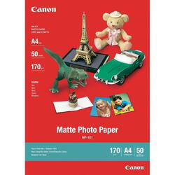 Hartie foto Canon MP-101 A4, dimensiune A4, 50 coli, tip matte, greutate 170g/m2