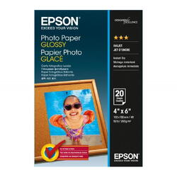 Hartie foto Epson S042546, dimensiune 10x15cm, 20 coli, tip glossy, greutate 200g/m2