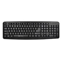 Tastatura Serioux 9400USB, cu fir, US layout, neagra, 104 taste, USB