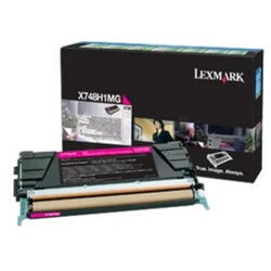 Toner Lexmark X748H3MG, magenta, 10 k, X748de , X748de Statoil ,X748de with total 5 years warranty , X748dte