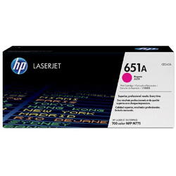 Toner HP CE343A MAGENTA NR.651, 16K ORIGINAL, HP LaserJet Enterprise700 MFP M775DN, LaserJet Enterprise 700 MFP M775F, LaserJet Enterprise700 MFP M775Z, LaserJet Enterprise 700 MFP M775Z+.