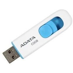 Memorie USB Flash Drive ADATA C008, 16GB, USB 2.0, alb