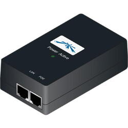 Ubiquiti POE External Injector, POE-50-60W, AC 120/230 V, US style power cord, Power LED, Remote reset capability, Earth grounding/ESD protection