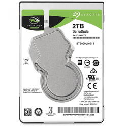 HDD Laptop Seagate BarraCuda® 2TB, 5400RPM, SATA III