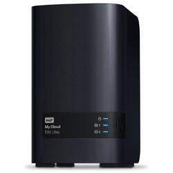 NAS WD, MY CLOUD EX2 Ultra, 2 Bay 3.5", 6TB, Wd Red NAS drives, Gigabit Ethernet, USB 3.0 x2, RAID 0, 1, JBOD, spanning