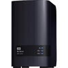 NAS WD, MY CLOUD EX2 Ultra, 2 Bay 3.5", 12TB, Wd Red NAS drives, Gigabit Ethernet, USB 3.0 x2, RAID 0, 1, JBOD, spanning