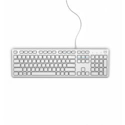 Tastatura Dell Keyboard Multimedia KB216, Wired, alba