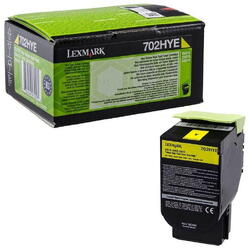 Toner Lexmark 70C2HYE yellow, 3k ,compatibil cu CS310dn / CS310n/ CS410dn / CS410dtn / CS410n / CS510de / CS510dte.