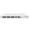 Mikrotik Cloud Router Switch, CRS328-4C-20S-4S+RM; Smart Switch, 20 xSFP cages, 4 x SFP+ cages, 4 x Combo ports (Gigabit Ethernet or SFP),800MHz CPU, 512MB RAM, 1U rackmount case, Dual Power Supplies, RouterOSL5 or SwitchOS (Dual Boot); Max power consumpt