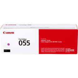 Toner Canon CRG055M Magenta capacitate 2.1k pagini, pentru LBP66x, MF74x.