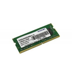 Memorie RAM notebook Patriot, SODIMM, DDR4, 4GB, CL16, 2400Mhz