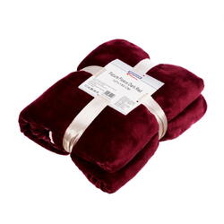 Patura fleece Heinner Dark Red 127x150 cm