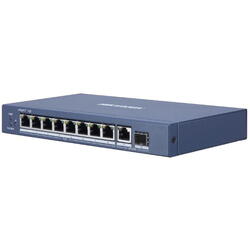 Switch Hikvision DS-3E0510P-E, 8-port, PoE