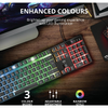 Tastatura Trust GXT 835 Azor, gaming, neagra