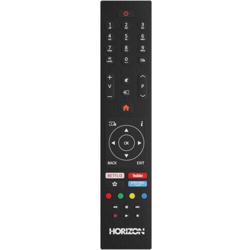 LED TV HORIZON SMART 43HL6330F/B, 43" D-LED, Full HD (1080p), Digital TV-Tuner DVB-S2/T2/C, CME 200Hz, HOS 3.0 SmartTV-UI (WiFi built-in) +Netflix +AmazonAlexa +Youtube, 1xLAN (RJ45), Wireless Display, DLNA 1.5, Contrast 5000:1, 350 cd/m2, 1xCI+, 2xHDMI (