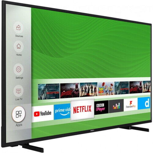 LED TV HORIZON 4K-SMART 50HL7530U/B, 50" D-LED, 4K Ultra HD (2160p), HDR10 / HLG + MicroDimming, Digital TV-Tuner DVB-S2/T2/C, CME 400Hz, HOS 3.0 SmartTV-UI (WiFi built-in) +Netflix +AmazonAlexa +Youtube, 1xLAN (RJ45), Wireless Display, DLNA 1.5, Contrast