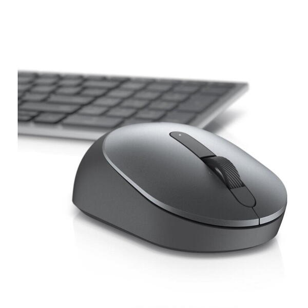 Kit tastatura si mouse Dell KM7120W, Wireless, Titan grey