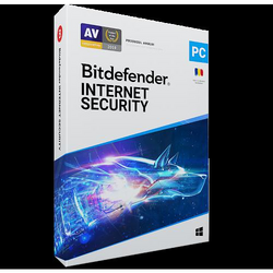 Licenta retail Bitdefender Internet Security - protectie completapentru Windows, valabila pentru 1 an, 3 dispozitive, new