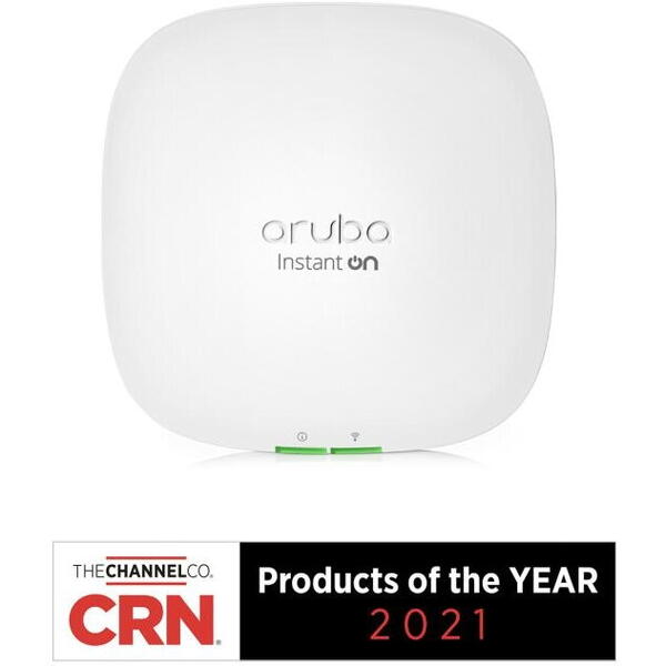 ARUBA NETWORKS Aruba Instant On AP22 (RW) 2x2 Wi-Fi 6 Indoor Access Point