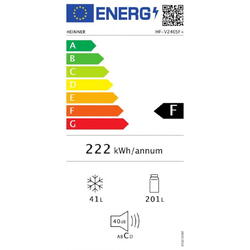 FRIGIDER CU DOUA USI HEINNER HF-V240SF+