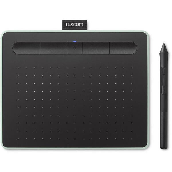 Tableta grafica WACOM Intuos S CTL-4100WLE-N, negru-verde