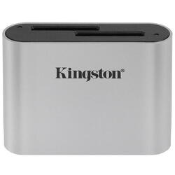 Card reader Kingston, USB 3.2, Supported Cards: UHS-II SD cards/Backwards-compatible with UHS-I SD cards